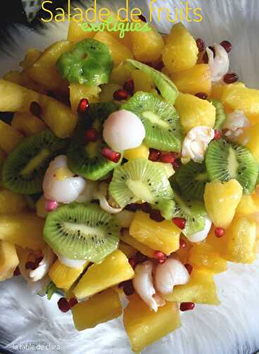 Salade de fruits exotiques