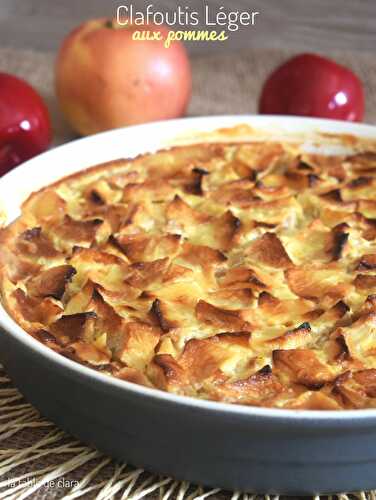 Clafoutis léger aux pommes