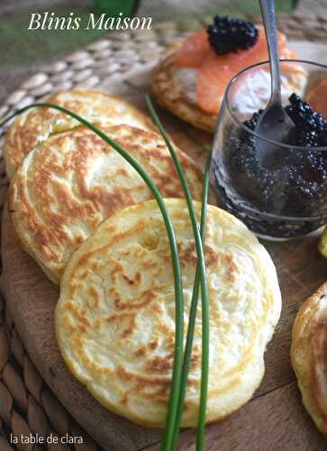 Blinis maison