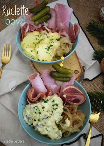 Raclette bowl