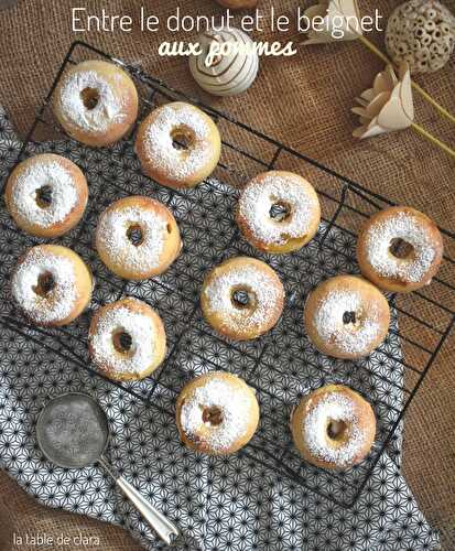 Entre le donut et le beignet au pommes