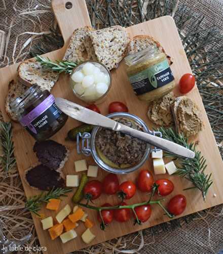 Planches apéritives avec " Les halles provençales "