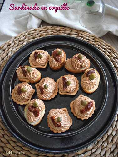 Sardinade en coquille