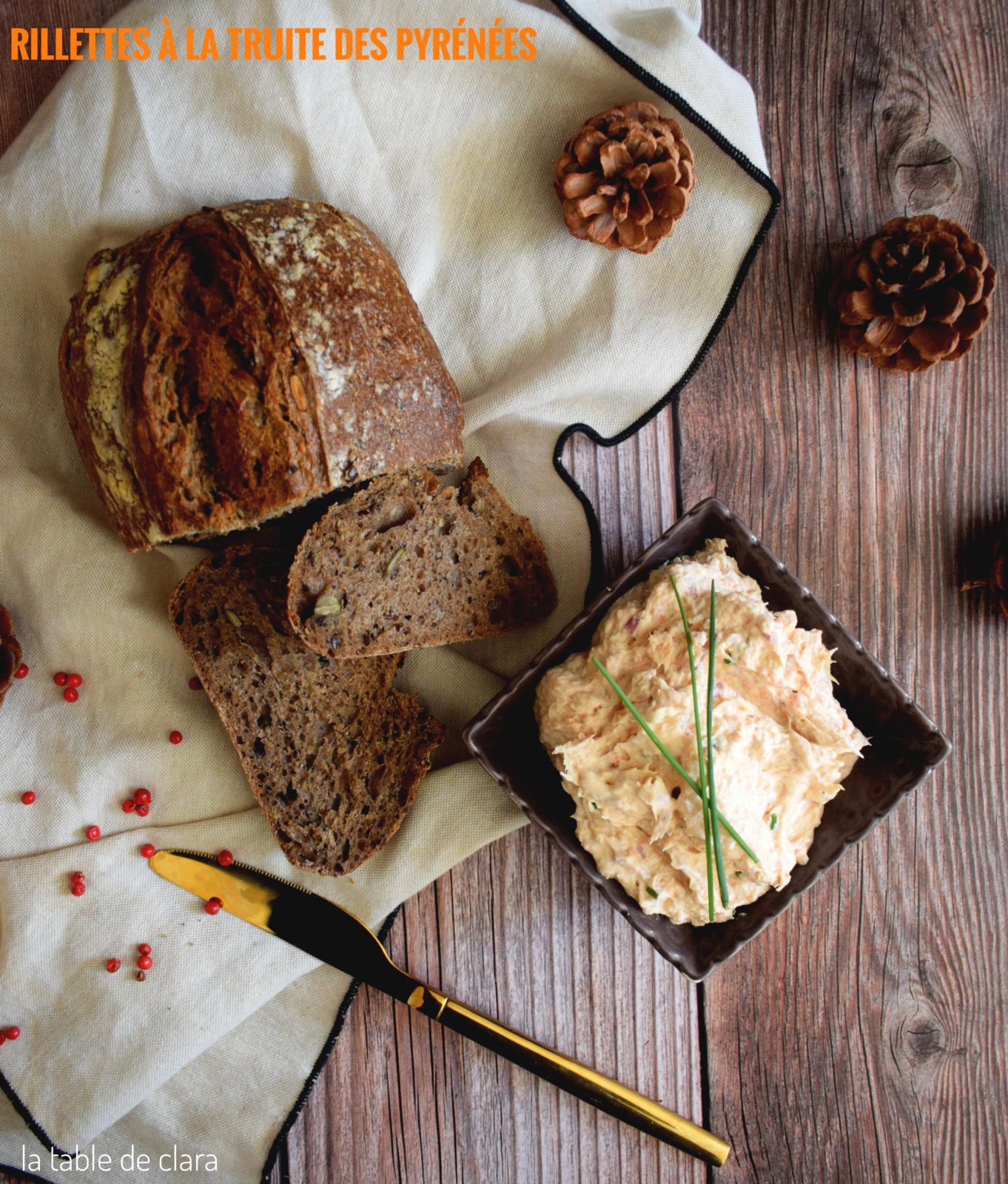 Rillettes à la truite des Pyrénées