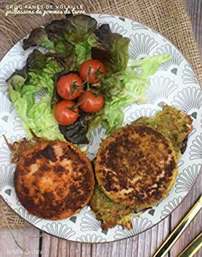 Croq'panés (Royal Bernard) et ses paillassons de pommes de terre