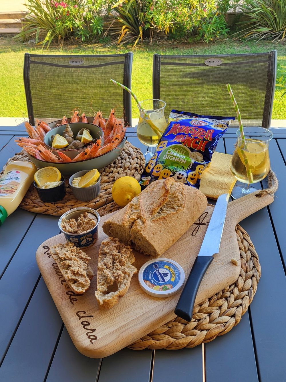 Un apéro avec la dégustabox de juillet