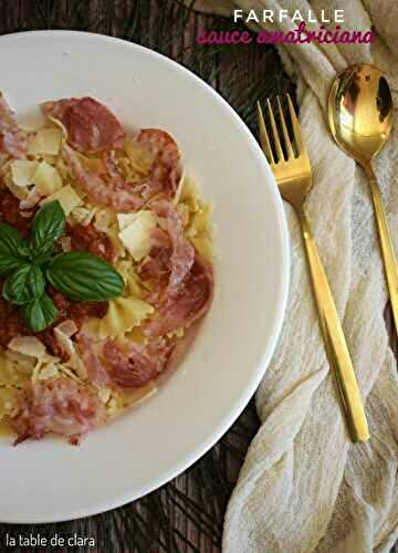 Farfalle sauce amatriciana (dégustabox)