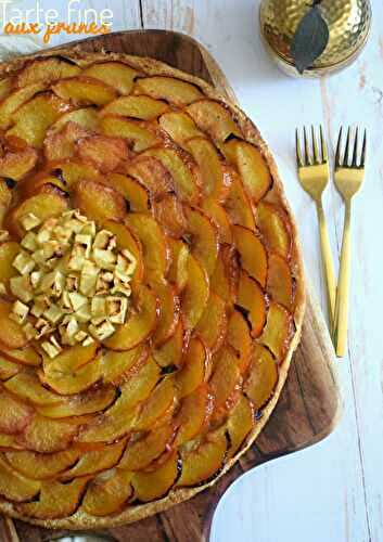 Tarte fine aux prunes