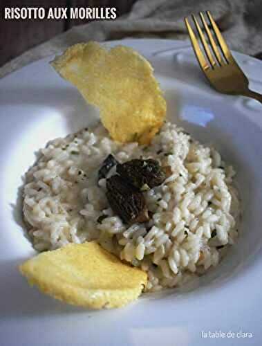 Risotto aux morilles
