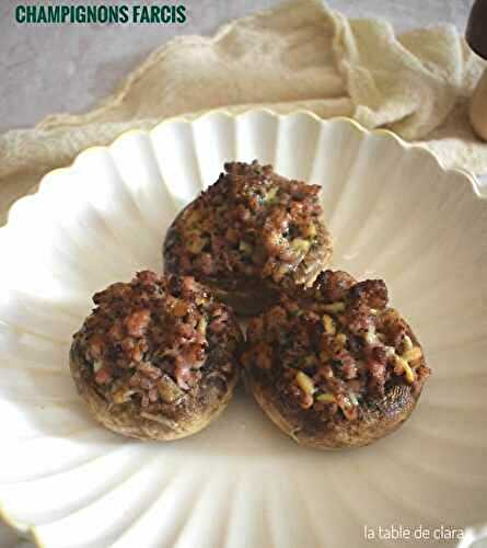 Champignons farcis