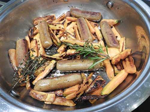 Fricassée de carottes au chou