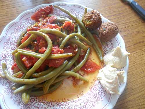 Haricots à la tomate ou l’inverse