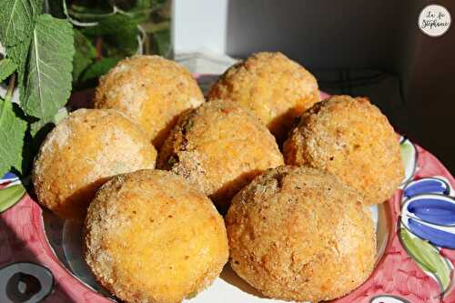 Arancini, croquettes de riz à l'italienne - recette végétale