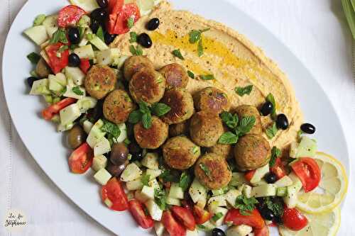 Boulettes à la courgette, parfumées au citron