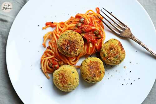 Boulettes de haricots blancs