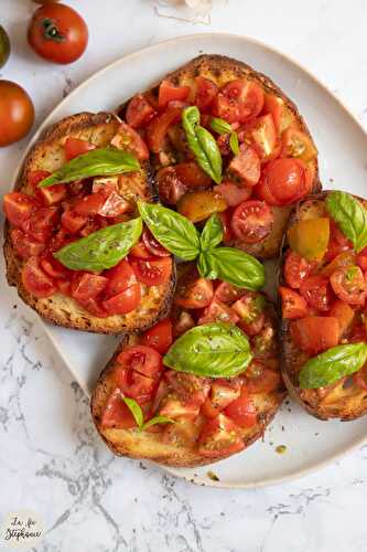 "Buschette al pomodoro", un air d'Italie du Sud tout simplement