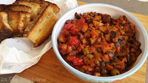 Caponata d'aubergines, une recette aux saveurs du bassin méditerranéen