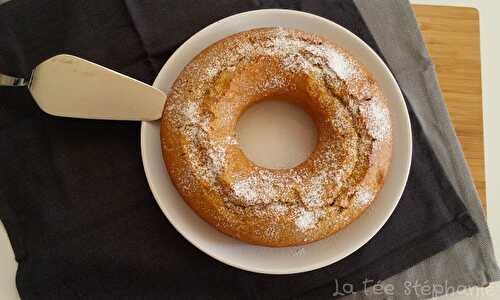 Ciambellone alla zucca e mandorle (couronne à la courge et aux amandes)