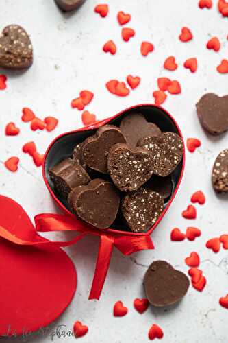 Coeurs pralinés pour la Saint Valentin