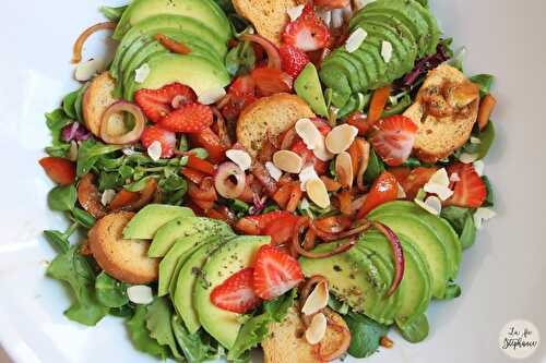 Encore une salade d'été fraîche et colorée pour affronter la canicule!