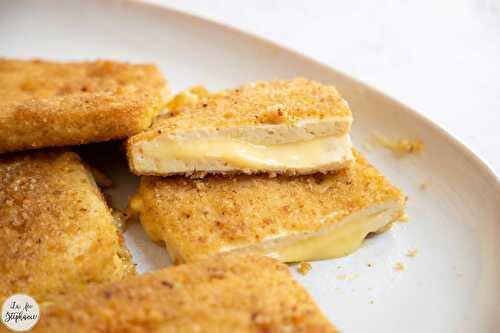 Escalopes de tofu panées au Vromage