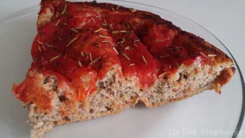 Focaccia à la farine de sarrasin