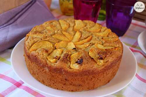 Gâteau à la pêche, recette végétale