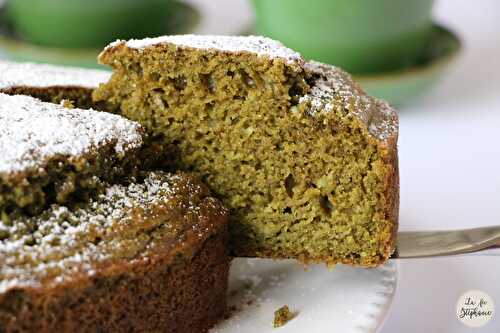 Gâteau au thé Matcha, cet irrésistible thé en poudre japonais