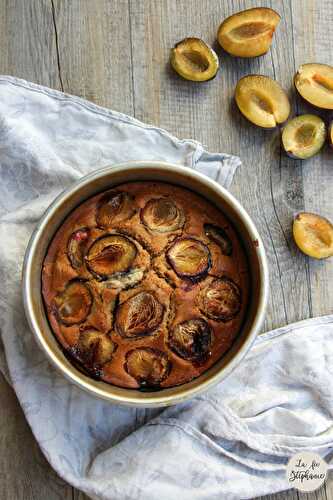 Gâteau aux prunes