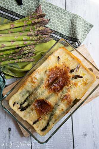 Gratin d'asperges vertes