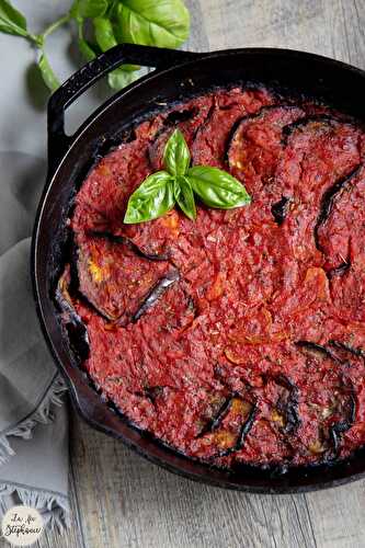 Gratin d'aubergines à la tomate