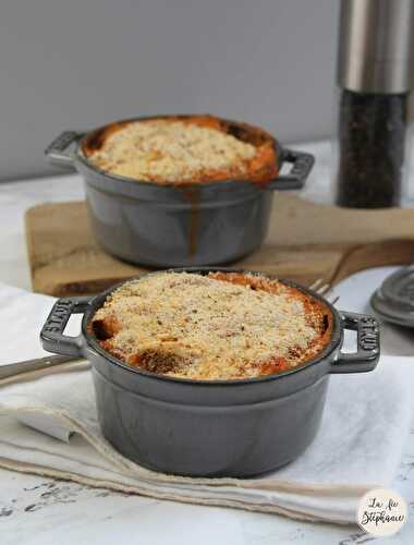 Gratin de "gnocchi" à la courge, sauce rose