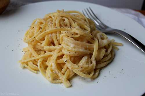 "Linguine alla crema di cavolfiore" (linguine à la crème de chou-fleur), dégustez le chou-fleur comme jamais auparavant!