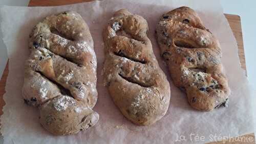 Ma fougasse aux olives, irrésistible!