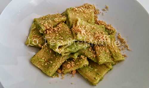 Paccheri sauce blanche aux courgettes