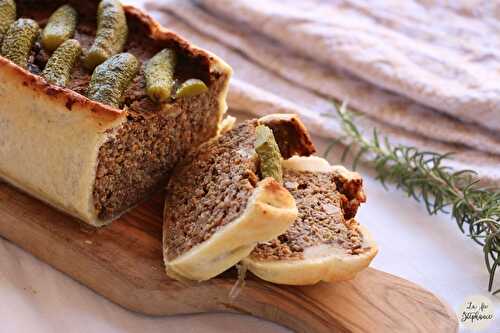 Pâté de lentilles en croûte