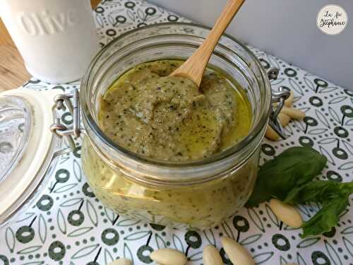 Pesto d'aubergine, une recette vegan simple et rapide