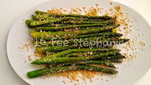 Petite salade d'asperges, fraîche et légère