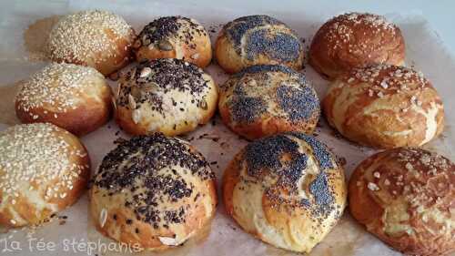 Petits pains bretzels alsaciens, recette végétale