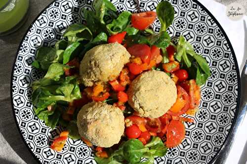 Pour faire le plein de protéines végétales: boulettes de quinoa aux pois chiches