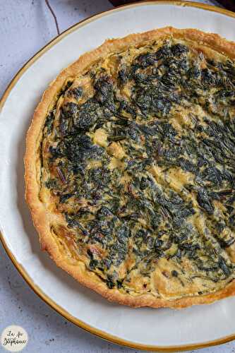 Recette anti-gaspi: quiche aux fanes de betteraves