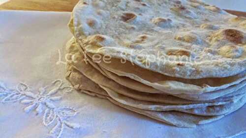 Recette des chapatis, sans levure et sans matière grasse!