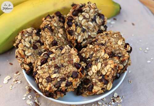 Recette des cookies aux flocons d'avoine, SANS farine, oeuf, beurre ou sucre!