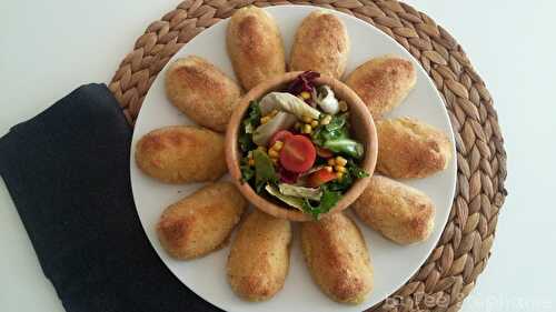 Recette végétalienne pour les enfants: croquettes de pommes de terre au four