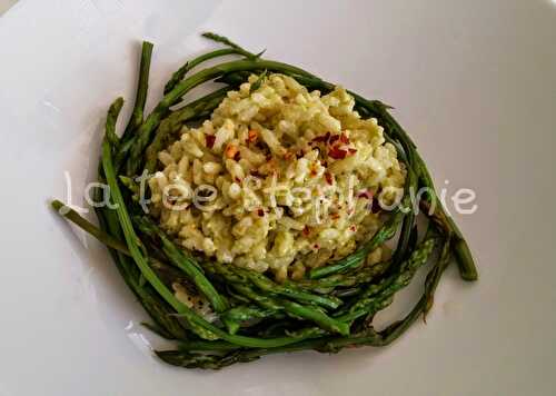 Risotto aux asperges sauvages