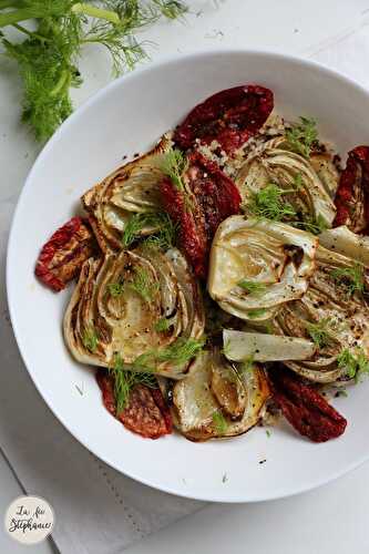 Salade de fenouils aux tomates séchées