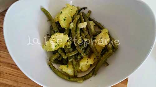 Salade de haricots verts et de pommes de terre