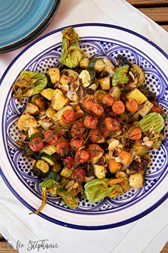 Salade de légumes grillés, mon dada