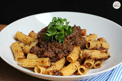 Sauce bolognaise aux champignons, recette vegan