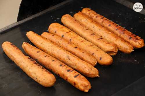 Saucisses de seitan pour barbecue vegan!